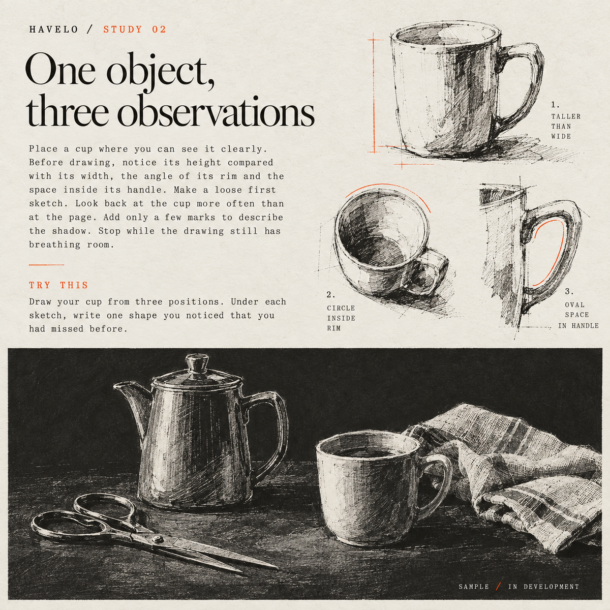 Everyday Objects in Ink